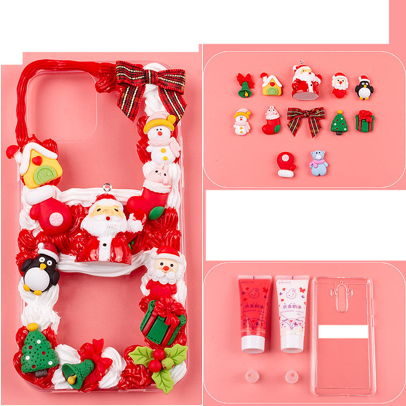 Diy Cream Gel Mobile Phone Case Set Cute Element Resin Accessories – image 7