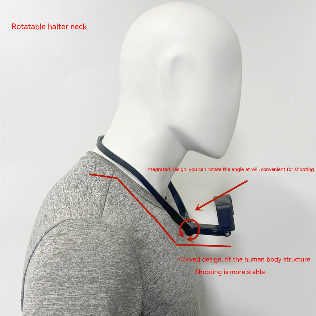 Halter Sports Camera Collar Mobile Phone Bracket 360 Camera Outdoor Luer Accessories – image 9