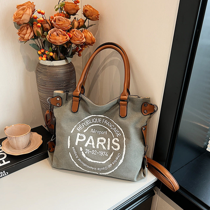Handheld Canvas New Fashion Women – image 8