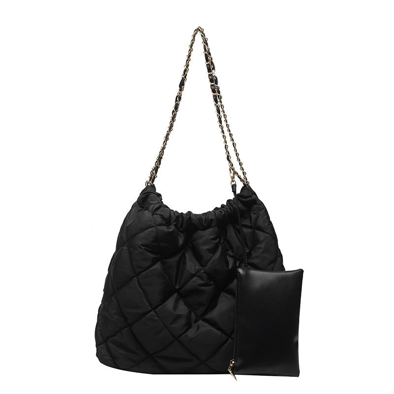 Rhombus Large Capacity Totes Fashion Women – image 3