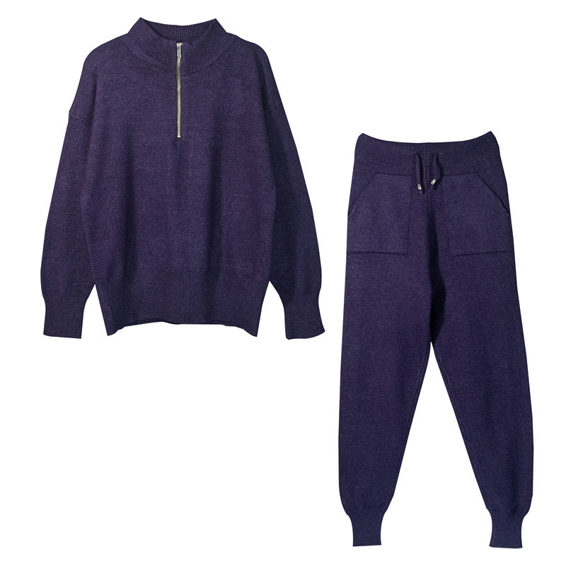 Women Knitted Two Piece Set – image 5