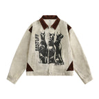 Fashion Printed Jacket Coat Men – image 2