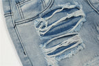 Fashion Flared Washed Jeans Men – image 4