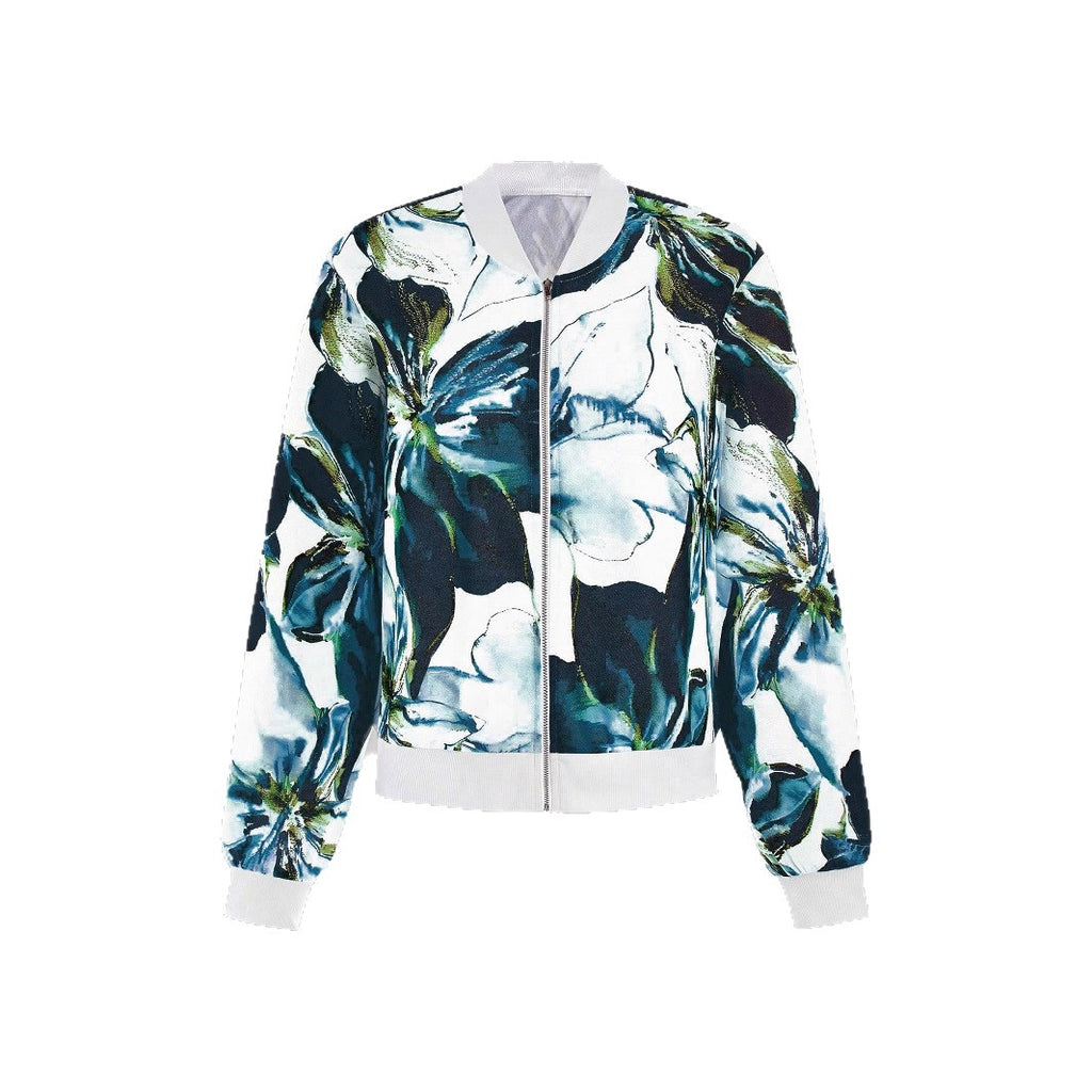 Printed Jacket Women Zipper All-matching Jacket Tops Women – image 7