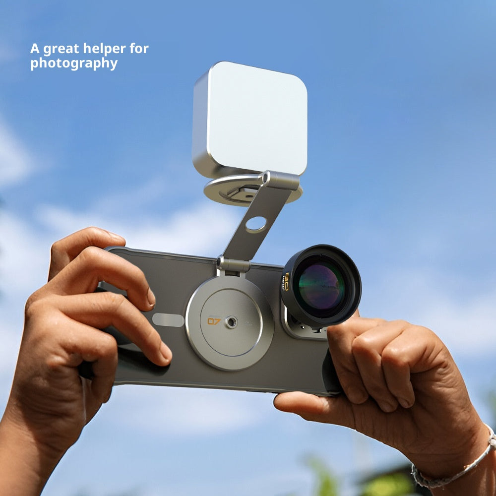 Professional Photography Cold Shoe-Port Accessories Mobile Phone Double Magnetic Bracket – image 4