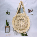 Net Woven Bag Women Bag Straw Woven Bag – image 5