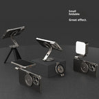 Professional Photography Cold Shoe-Port Accessories Mobile Phone Double Magnetic Bracket – image 2