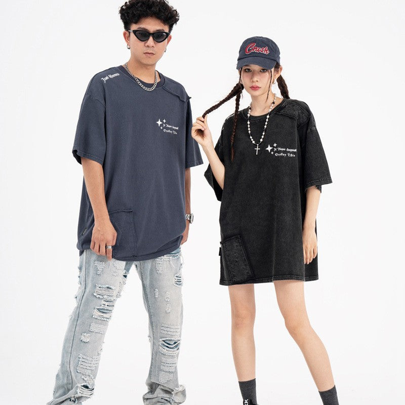 Printed Fashion Brand Fashion T-shirt Men – image 16