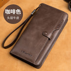 Men's Long Wallet Genuine Leather Wallet – image 2