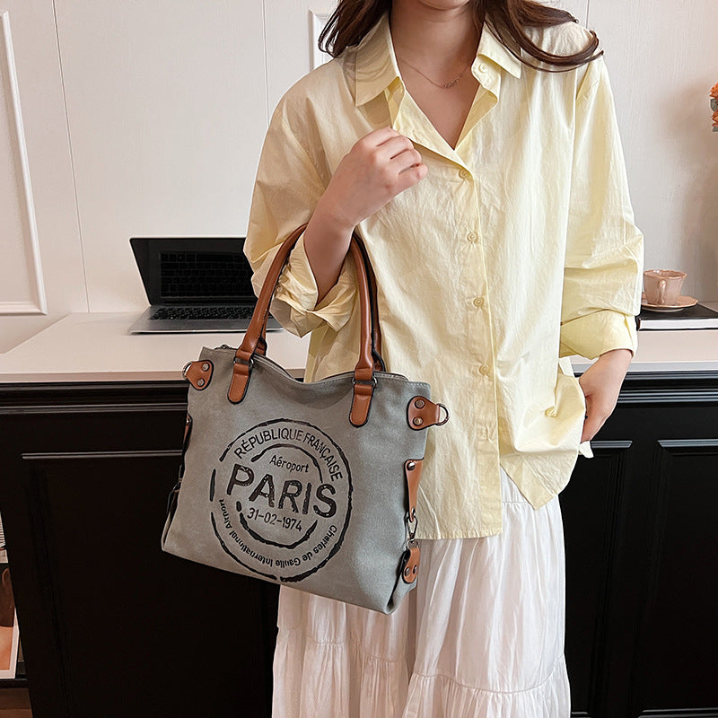 Handheld Canvas New Fashion Women – image 5