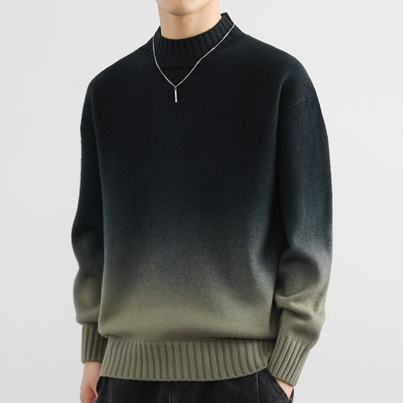Fashion Personality Gradient Sweater Men – image 6