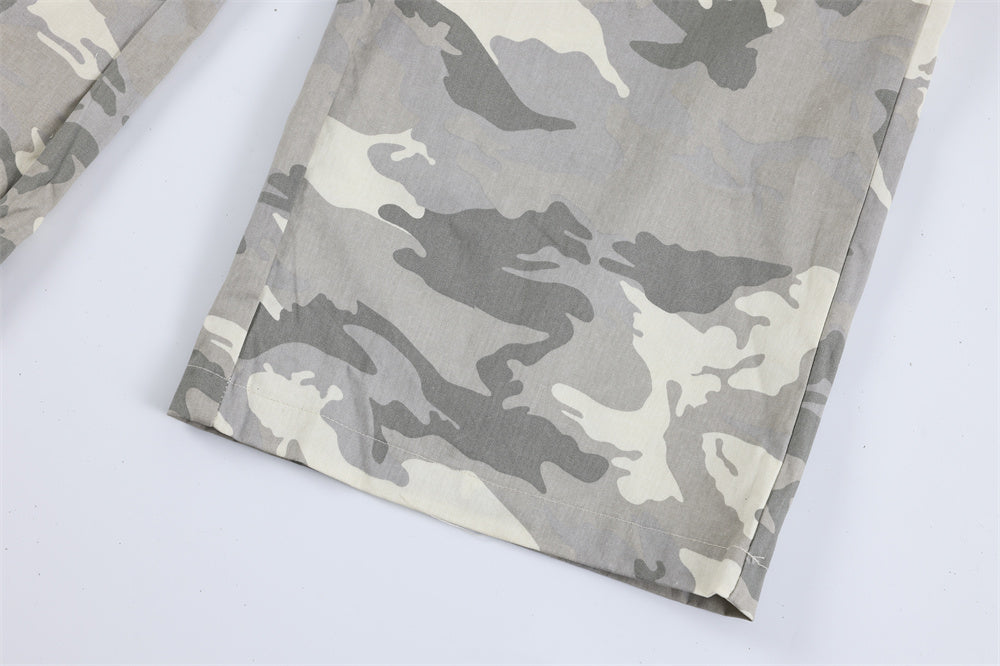 Fashion Camouflage Zipper Overalls Men – image 15