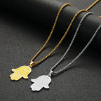 Fashion Men Necklace Fatima Pendant – image 5