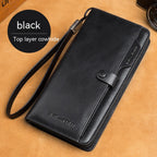 Men's Long Wallet Genuine Leather Wallet – image 5