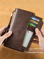 Men's Long Wallet Genuine Leather Wallet – image 4