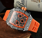 Fashion Diamond Gypsophila Watch Men – image 10