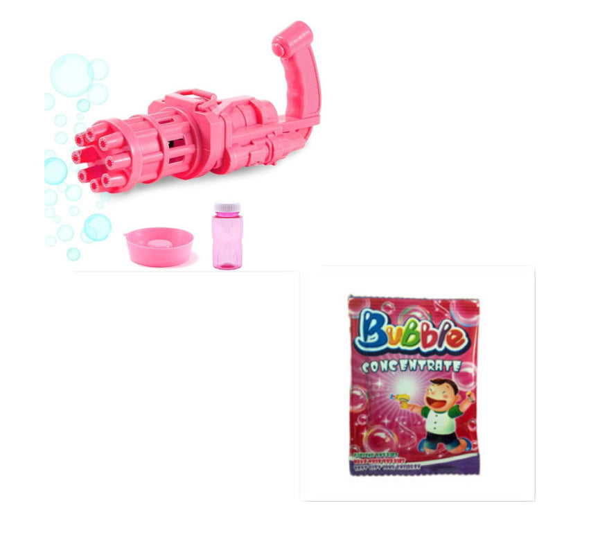 Kids Toy Bath Toys Bubble Gum Machine Toys For Kids Plastic Machine Gun Toy – image 4