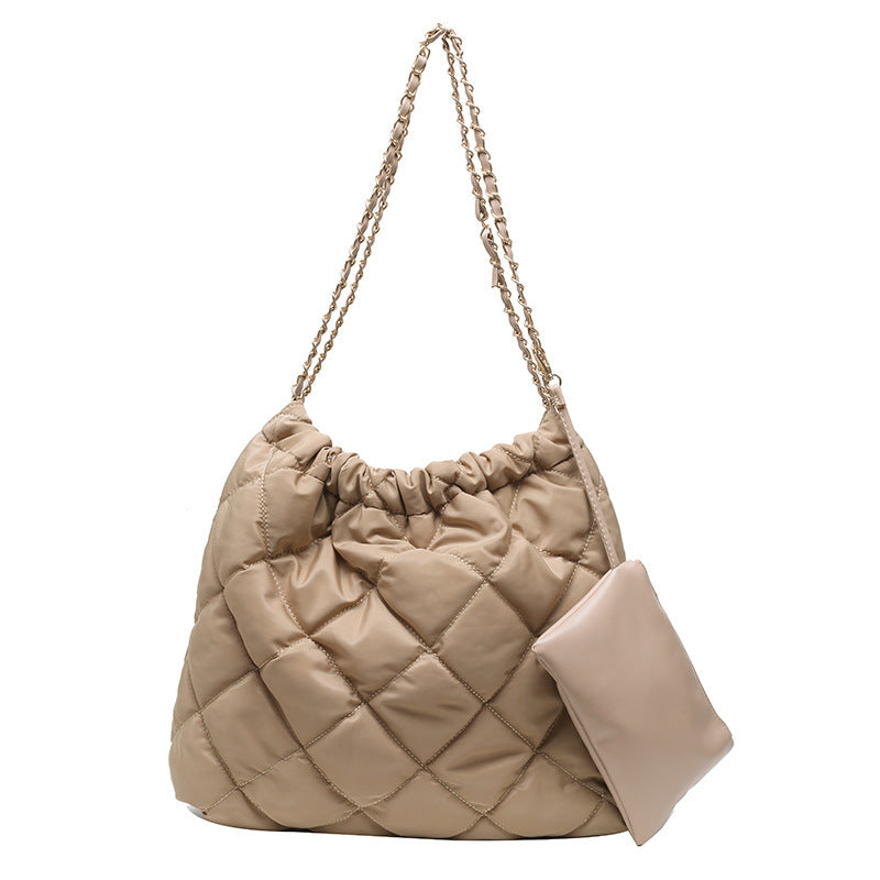 Rhombus Large Capacity Totes Fashion Women – image 2
