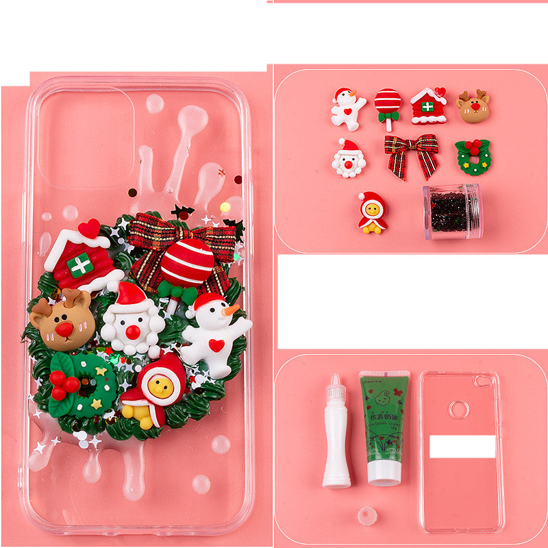 Diy Cream Gel Mobile Phone Case Set Cute Element Resin Accessories – image 2