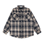 Fashion Retro Plaid Shirt Men – image 8