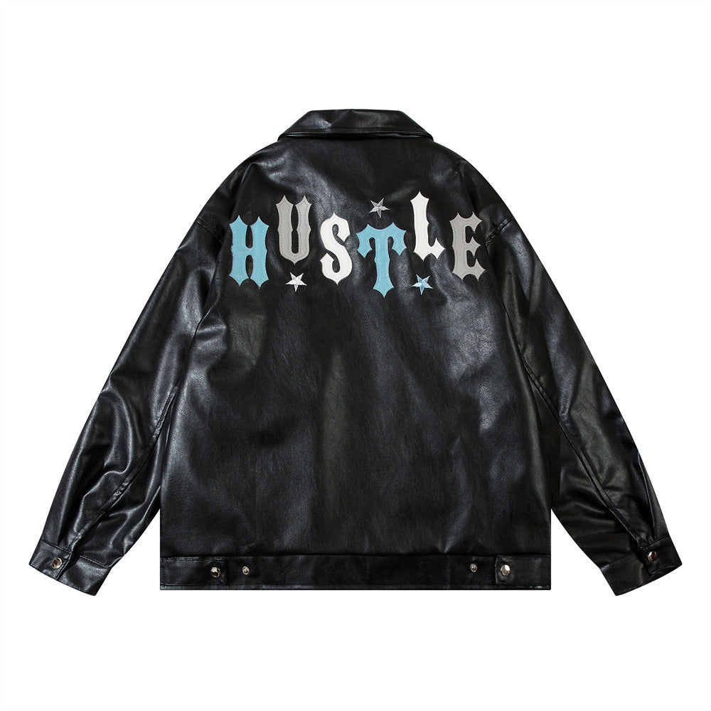 Fashion Embroidery Baggy Coat Men – image 15