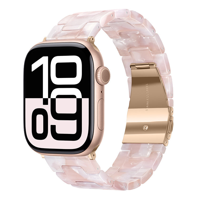 Resin Three-link Watch Strap Compatible With The Watch – image 6