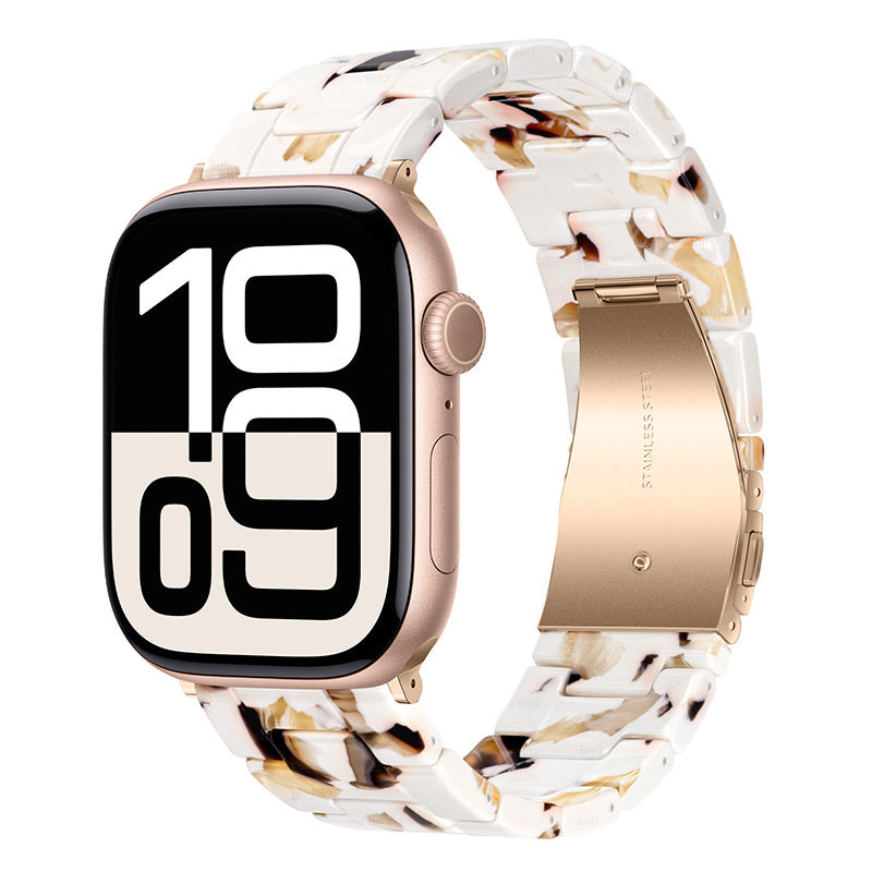 Resin Three-link Watch Strap Compatible With The Watch – image 2