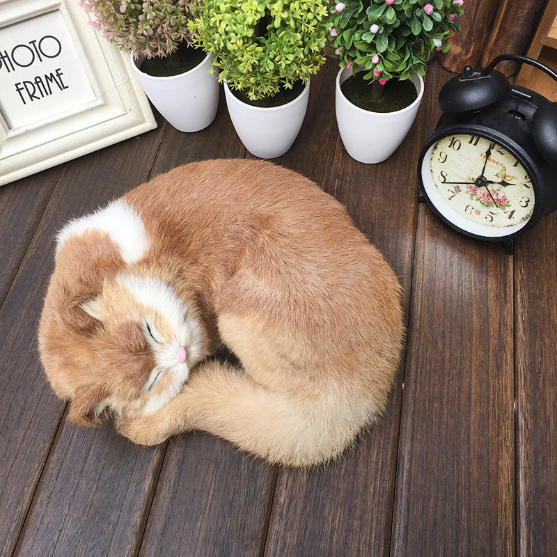 Sleeping Cat Home Decor Ornament – image 5